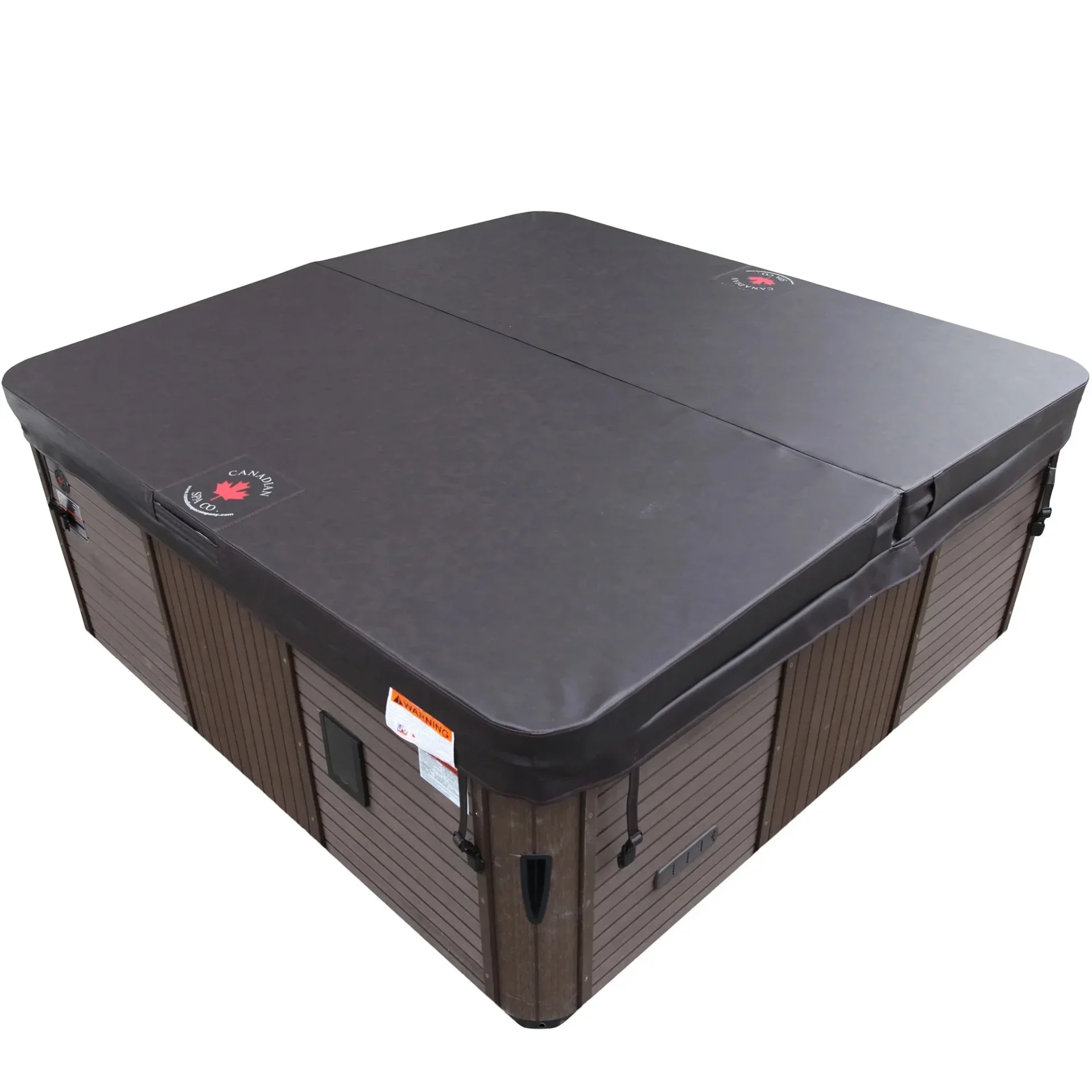 Thunder Bay Hot Tub Cover – 219cm x 219cm / 86″ x 86″ (Coffee)